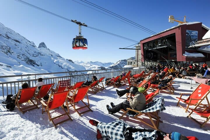 From Basel: Mount Titlis & Lucerne City Tour in Private Day Trip