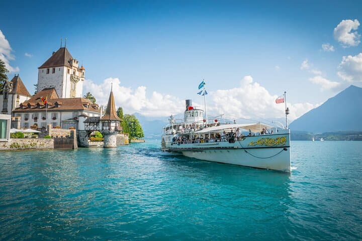 From Basel: Thun Day Trip by Train with Lake Cruise & Cheese