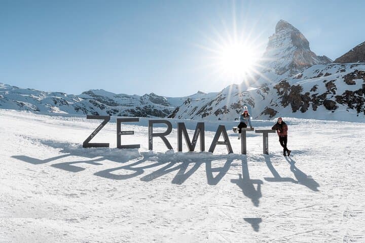 Private Scenic Tour to Zermatt, Iconic Matterhorn & glacier