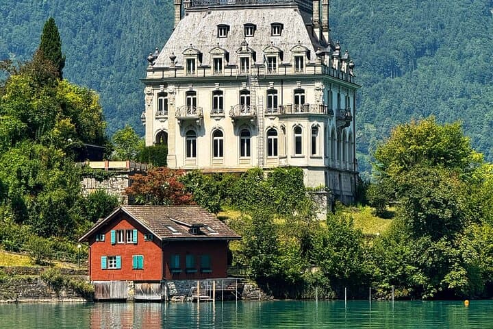 Schloss Seeburg on Lake Brienz.