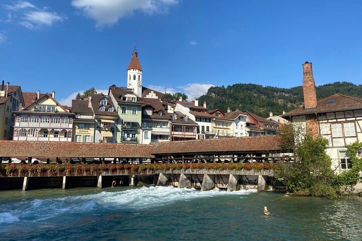 From Basel: Thun Day Trip by Train with Lake Cruise & Cheese
