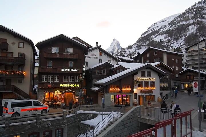 Private Day Tour to Zermatt Village, Glacier Paradise from Zurich