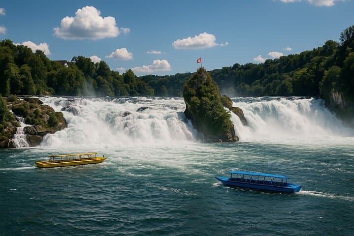 Rhein Falls and Lucerne Private Tour from Zurich with Chauffeur