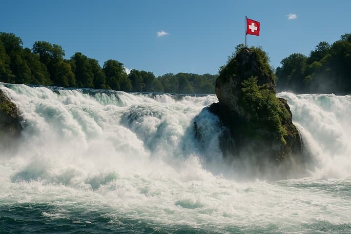 Rhein Falls and Lucerne Private Tour from Zurich with Chauffeur
