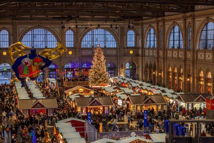 Christmas Markets in Zurich and Lucerne (Private Tour)