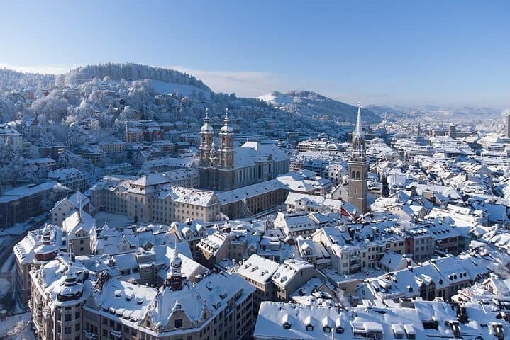 From Basel: Mount Säntis, St. Gallen Old Town & UNESCO Library