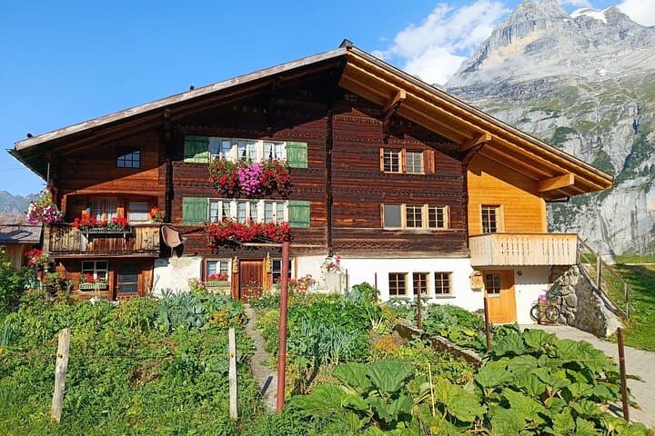 Gimmelwald village