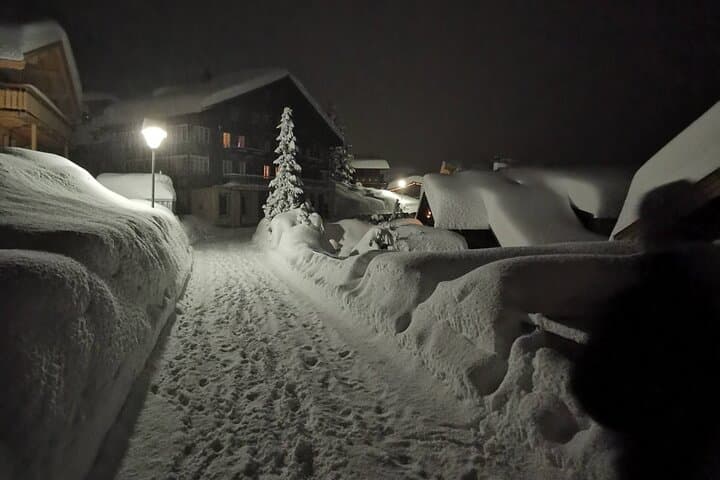 Fondue and Night Sledging: An Authentic Swiss Evening