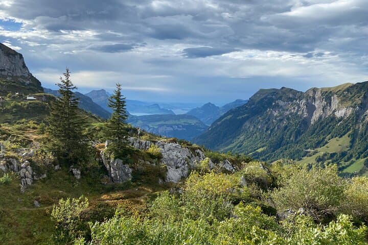 Mountain shoreline