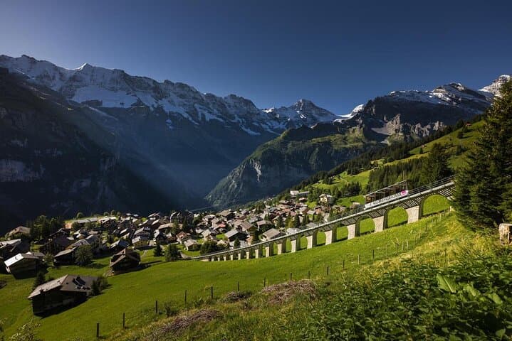 Lucerne to Interlaken, Lauterbrunnen & Schilthorn cable car