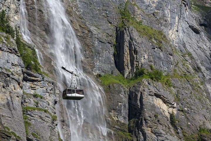 Lucerne to Interlaken, Lauterbrunnen & Schilthorn cable car