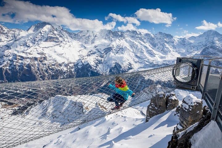 Lucerne to Interlaken, Lauterbrunnen & Schilthorn cable car