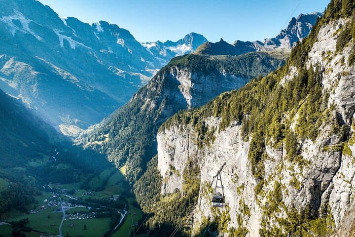 Interlaken Panoramic Glass Roof Bus to Grindelwald Lauterbrunnen
