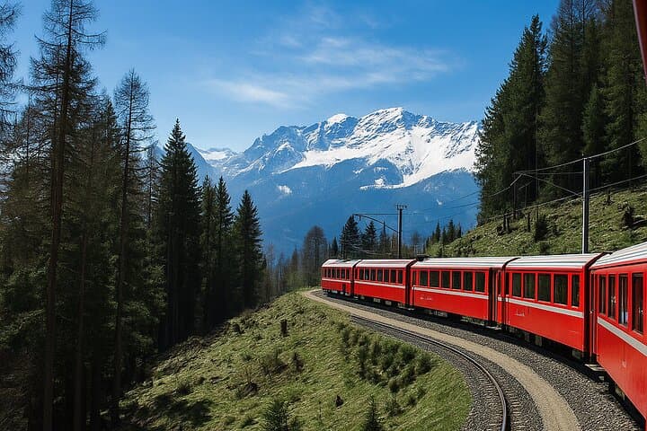 Glacier Express Route
