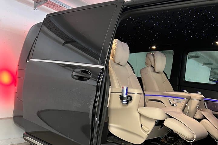 Luxury vehicle used for tours