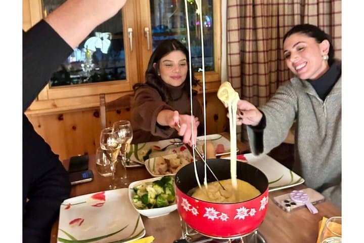 Zermatt fondue with Local Stories & Sphere in the centrum