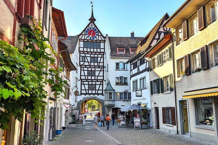 From Zurich: Europe's Largest Falls and Medieval Village by Train