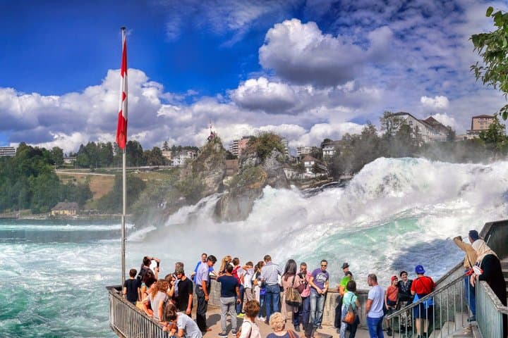 From Zurich: Europe's Largest Falls and Medieval Village by Train