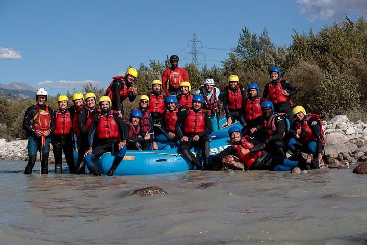 Rafting in Interlaken in the Swiss Alps