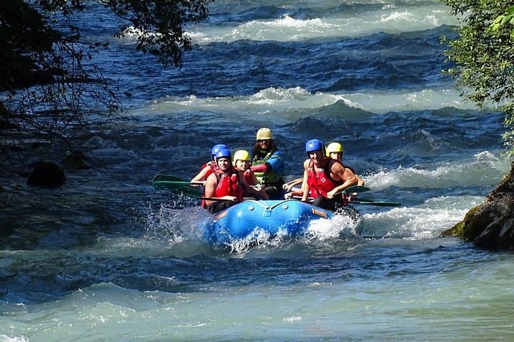 Rafting in Interlaken in the Swiss Alps