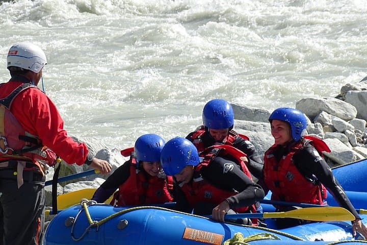 Rafting in Interlaken in the Swiss Alps
