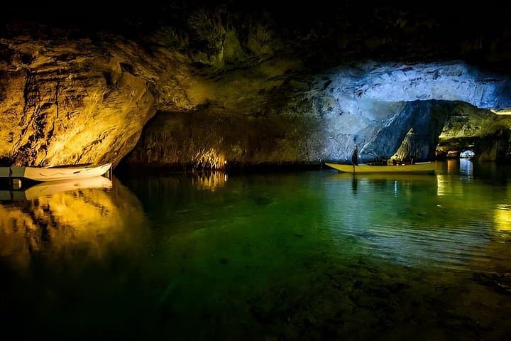 Swiss Alps Discovery Gorges Underground Lake and Wine