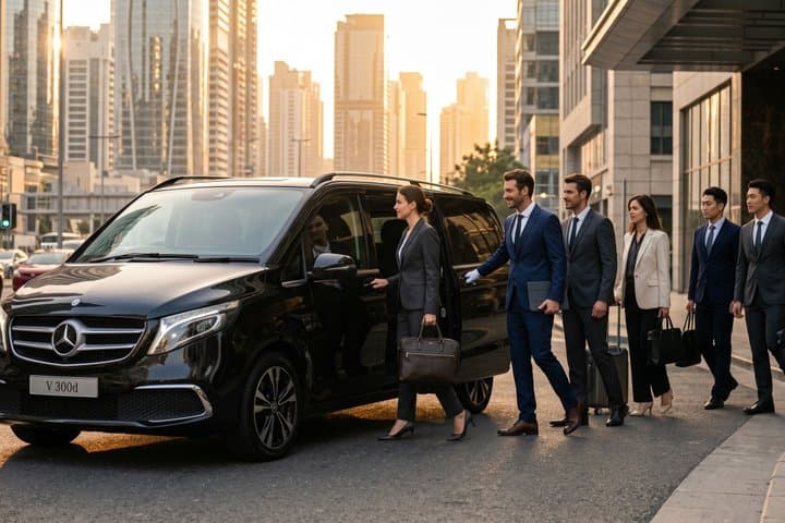 V-Class Van Disposal and Limousine Service