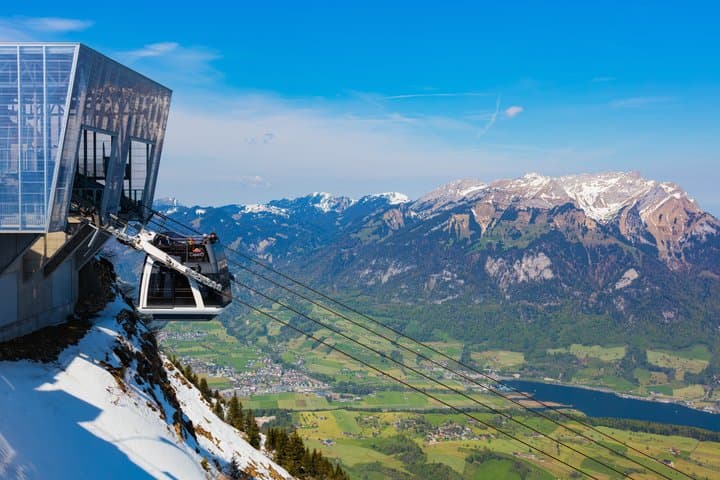 Stanserhorn Cabrio Cable Car Half-Day Tour from Lucerne
