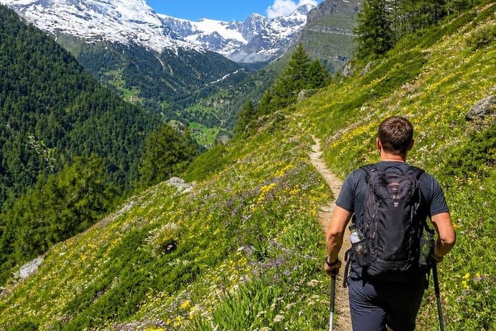 Matterhorn Hike with guide plus cable train ticket