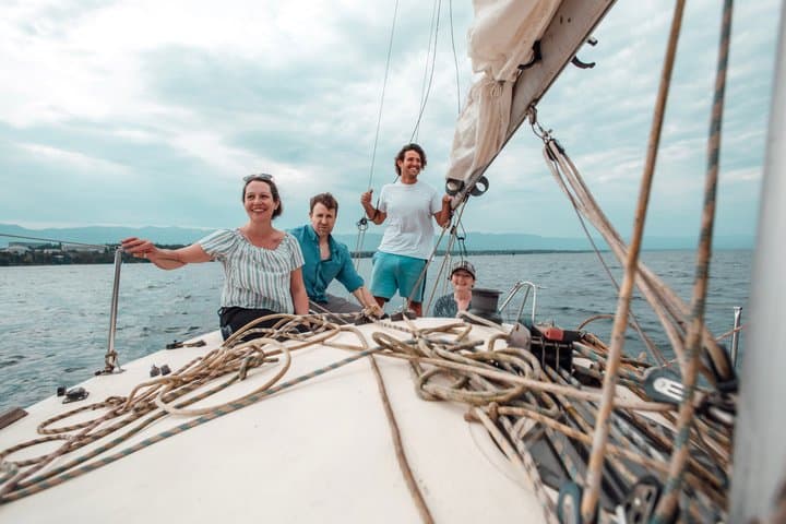 Private Sailing Cruise on Lake Geneva with an experienced captain