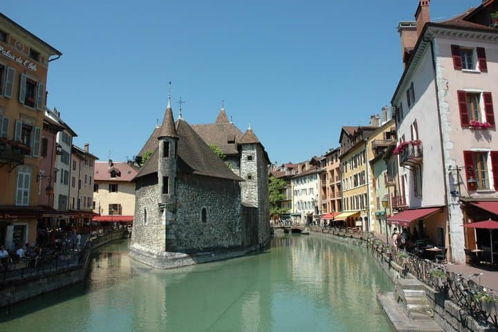 City Annecy Venice of the Alps Private van from Montreux