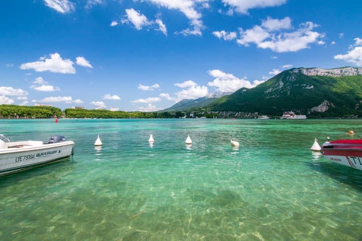 City Annecy Venice of the Alps Private van from Montreux
