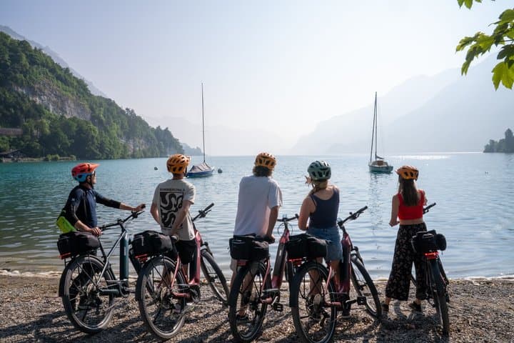 E Bike Adventure in Interlaken with transfer from Lucerne