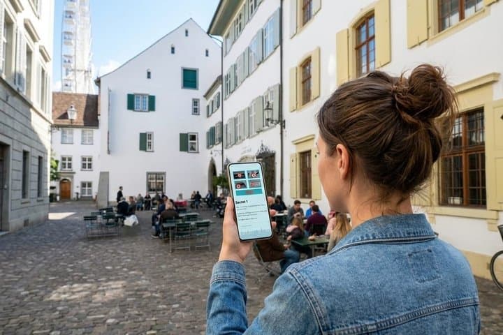 Self Guided Secrets of Basel Exploration Game Tour