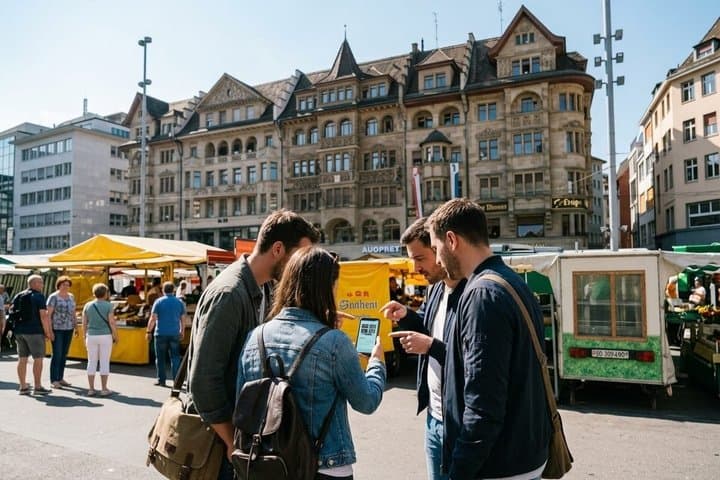 Self Guided Secrets of Basel Exploration Game Tour
