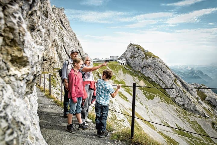 Mt. Pilatus Golden Roundtrip Small Group Day Tour from Luzern