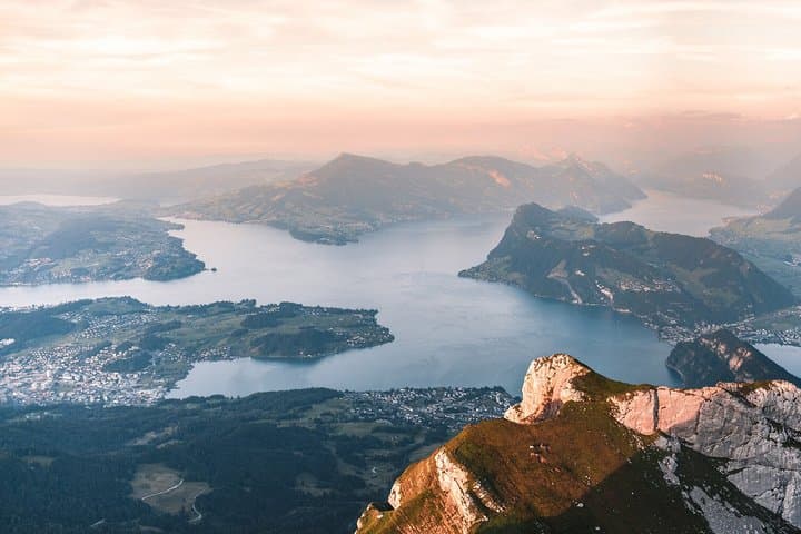 Mt. Pilatus Golden Roundtrip Private Day Tour from Basel