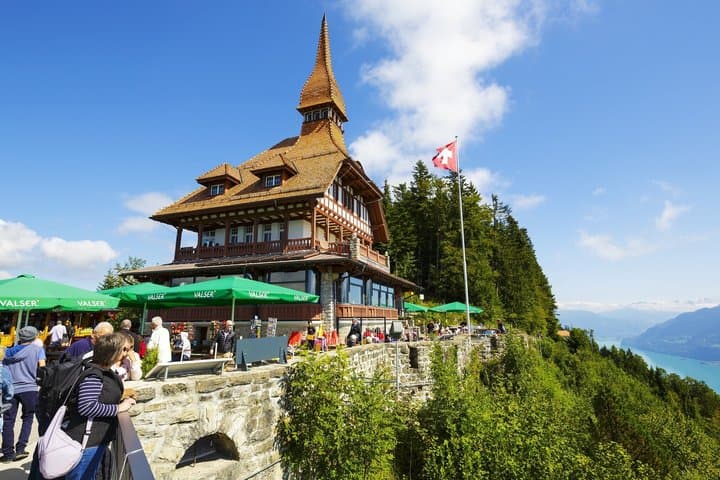 Attraction Ticket: Harder Kulm Funicular Ticket from Interlaken
