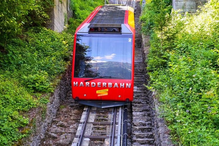 Attraction Ticket: Harder Kulm Funicular Ticket from Interlaken