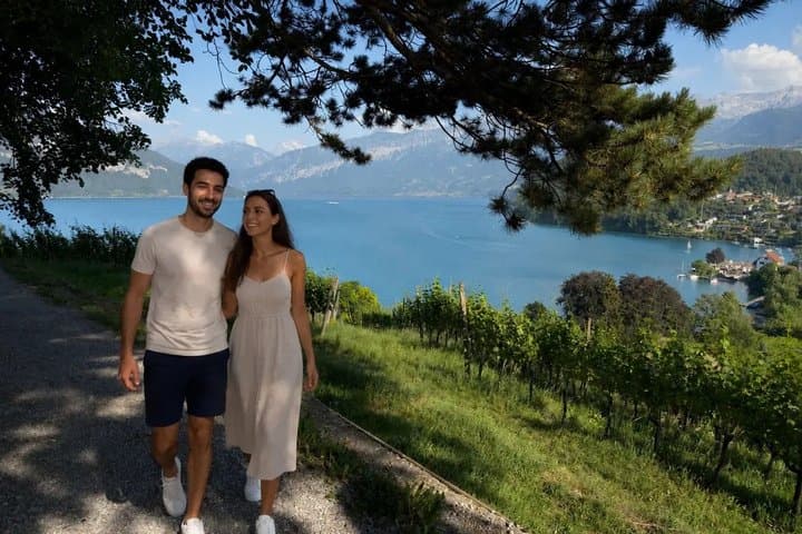 Interlaken Wine and Cheese Tasting at Spiez Castle Vineyards Tour