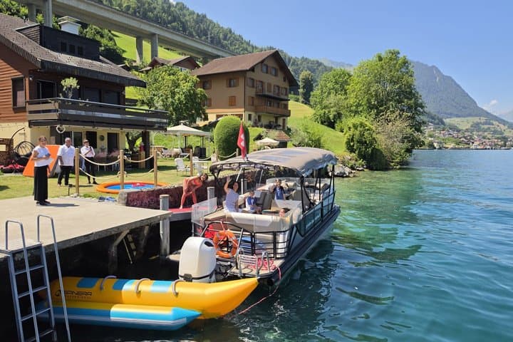 Unique Private Experience by Lake Lucerne (BBQ & Water Sports)