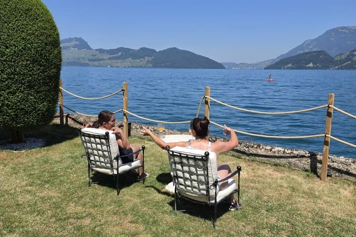 Unique Private Experience by Lake Lucerne (BBQ & Water Sports)