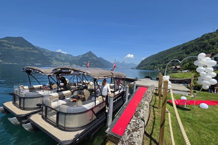 Unique Private Experience by Lake Lucerne (BBQ & Water Sports)