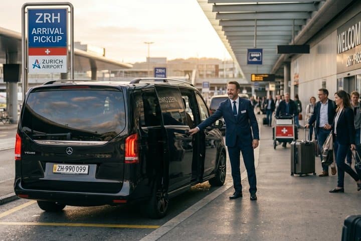 Zurich: ZRH Airport Private Transfer to/from City Center