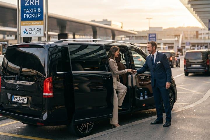 Zurich: ZRH Airport Private Transfer to/from City Center