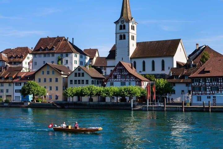 From Basel Europe's Largest Falls and Medieval Village by Train