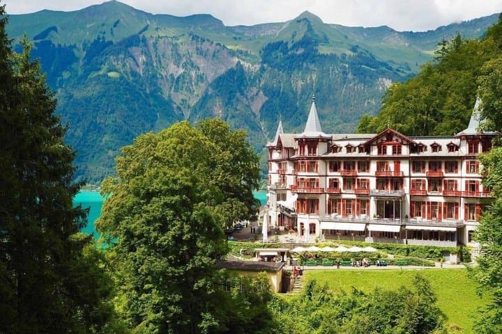 From Interlaken: Giessbach Waterfalls, Lake Cruise & Scenic train