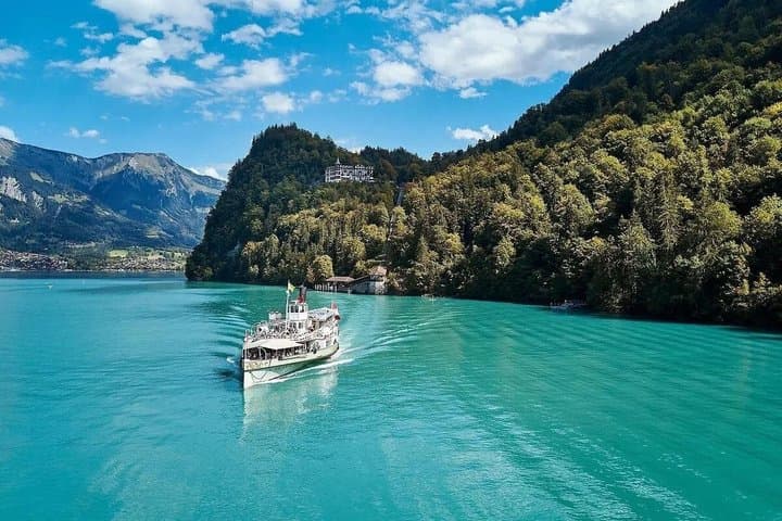 From Interlaken: Giessbach Waterfalls, Lake Cruise & Scenic train