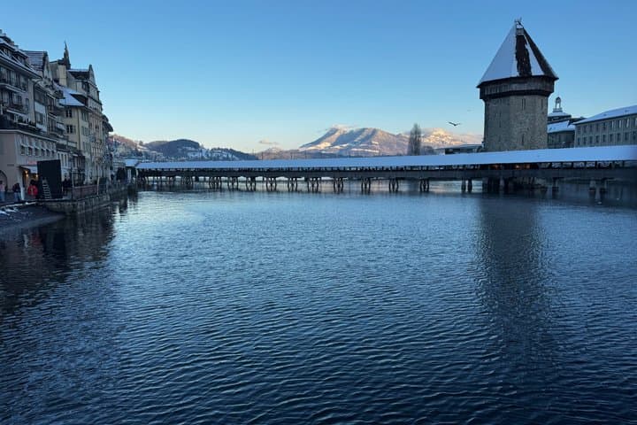 Lucerne Walking Tour and Mt. Pilatus Winter Adventure