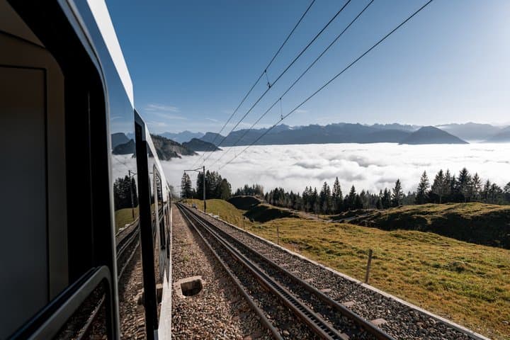 Mt. Rigi and Lake Lucerne Cruise Private Rail Tour